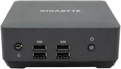 Gigabyte Brix Мини компютър (Core i7-1355U/8GB DDR4/250GB SSD/W11 Pro)