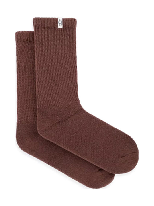 UGG Γυναικείες Κάλτσες Καφε