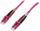 Digitus LC-LC Fiber Optic Cable 3m Pink