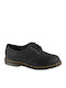 Daphny 4 Eye Leder-Damen-Oxfords in Schwarz