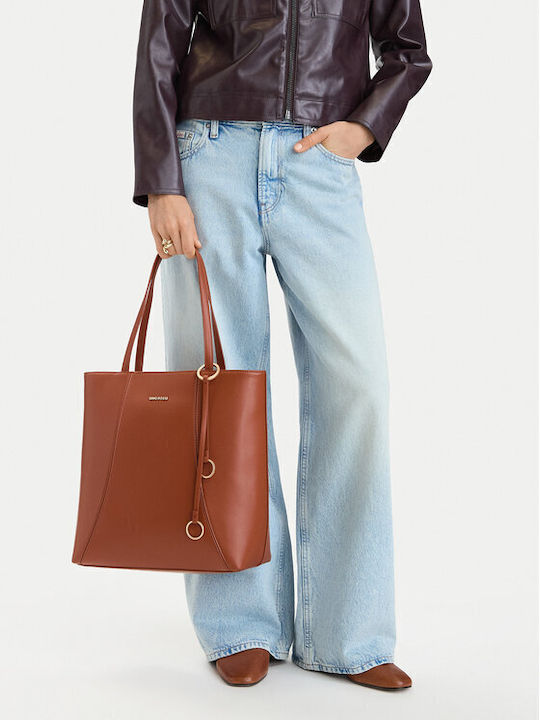 Gino Rossi Damen-Tote-Tasche Brown