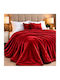Decotelia Double Blanket 220x240 cm Fire Red