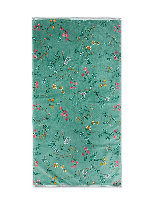 PiP Studio Кърпа за тяло Les Fleurs 70x140 см З...
