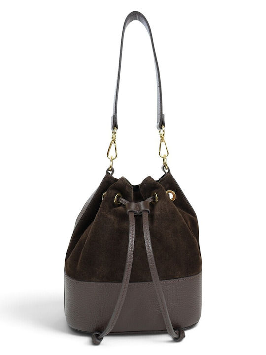 Passaggio Leather Leather Women's Suede Drawstr...