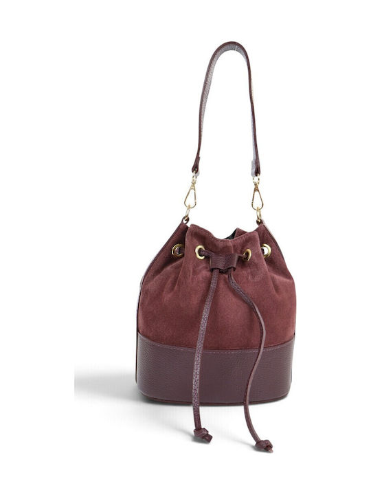 Passaggio Leather Leather Women's Suede Drawstr...