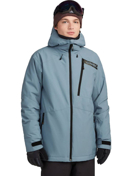 O'Neill Fwc'cruz 2500163-15100 Men's Turquoise Ski & Snowboard Jacket