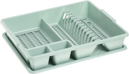 Plastic Green Sink Drainer 47.1x37.9x9.1cm