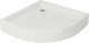 Cersanit Semicircular Porcelain Shower Tray 90x90cm