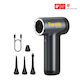 Electric Blower Fanttik B10 Pro 110,000 Rpm 65 M S Brushless Motor 4800 Mah Battery Led 4 Nozzles Gray