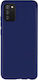 Lemontti Silky Silicone Case Samsung Galaxy A02s Navy
