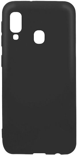 Lemontti Silky Black Silicone Case Samsung Galaxy A20e