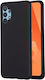 Lemontti Копринен Силиконов Калъф Samsung Galaxy A32 5G Черен