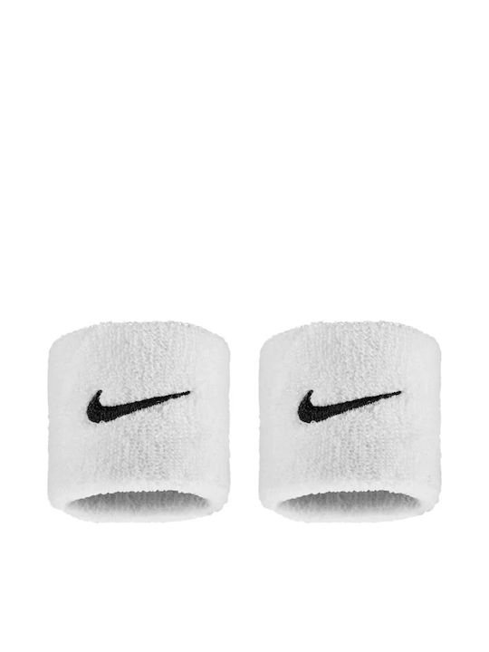 Nike Swoosh Sportliche Schweißbänder Weiß