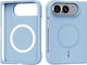 Abeel Back Cover Σιλικόνης Γαλάζιο (iPhone Duo)