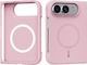 Abeel Back Cover Σιλικόνης Ροζ (iPhone Duo)