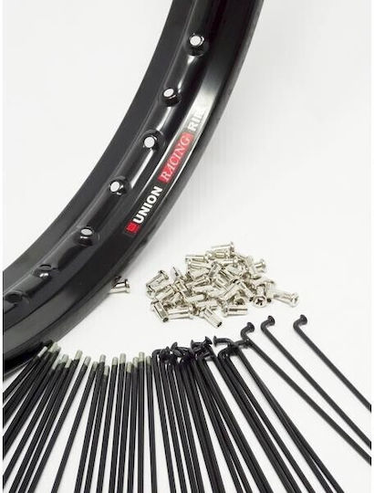 Union Radspeichen 183 mm 10 g Schwarz Vorne Crypton R-f1zr-crypton X135 Vorne