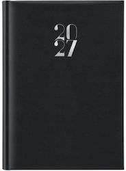 THeofylaktos Tageskalender A4 2027 Schwarz 21 x...