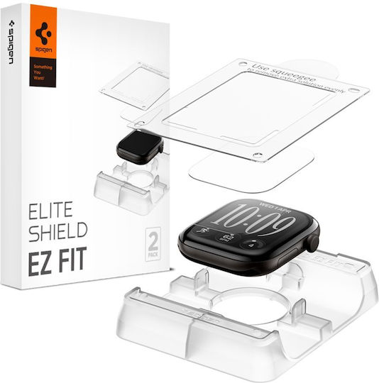 Folia Hydrożelowa Spigen Elite Shield ”ez Fit” 2-pack Apple Watch 12 42 Mm Clear 8800337254556
