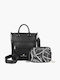 Set Women's Backpack / Shoulder / Crossbody / Handbag Black