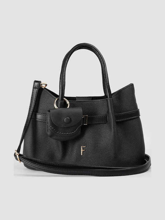 Damen-Tote-Tasche Schwarz