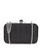 Women's Clutch Black Rhinestone