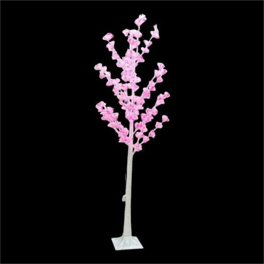 Illuminated Christmas Decorative Tree 180 cm Pink