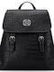 Women's Croco Black Backpack