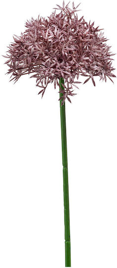 Floare artificială 62 cm Emerald Allium mov 423783