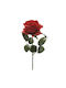 Изкуствено цвете 45 см Emerald Rose Red 73748
