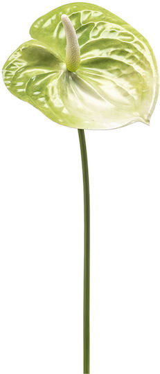 Artificial Branch 65 cm Emerald Anthurium Green 435629