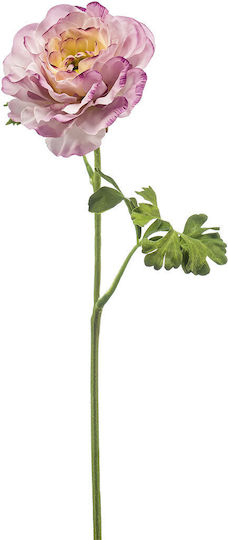 Τεχνητό Λουλούδι 61εκ Emerald Ranunculus Purle 429662