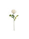 Τεχνητό Λουλούδι 67εκ Emerald Rose White 435242