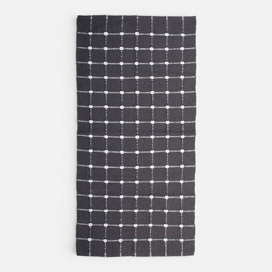 Nef-Nef Homeware Agnes Правоъгълен Летен Килим D.grey 70x140cm