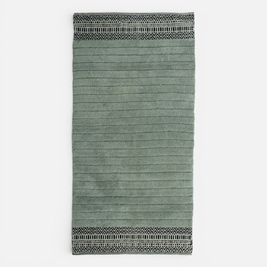 Nef-Nef Homeware Coper Green Summer Rectangular Rug Green 70x140cm