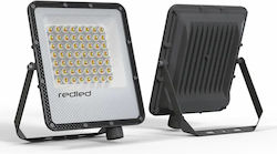 Redled Lunel Προβολέας 50W Στεγανός 3000K Redled Lunel Προβολέας 50W Στεγανός 3000K