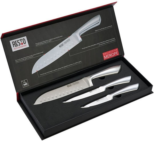 Lumarko General Use Knives Made of Stainless Steel 3 Pieces