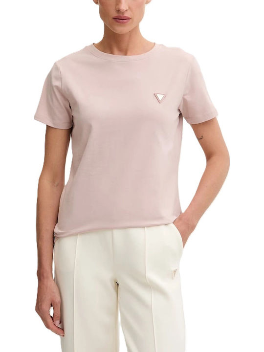 Guess Colette Γυναικείο T-shirt Μπεζ