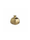 JK Home Decoration Tabletop Pomegranate Lucky Charm Gold Ceramic 5x5cm 6 Pieces