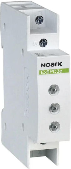 Noark Ex9pd3e 230/400v Ac – Трифазна светодиодна индикаторна лампа 3x Червена