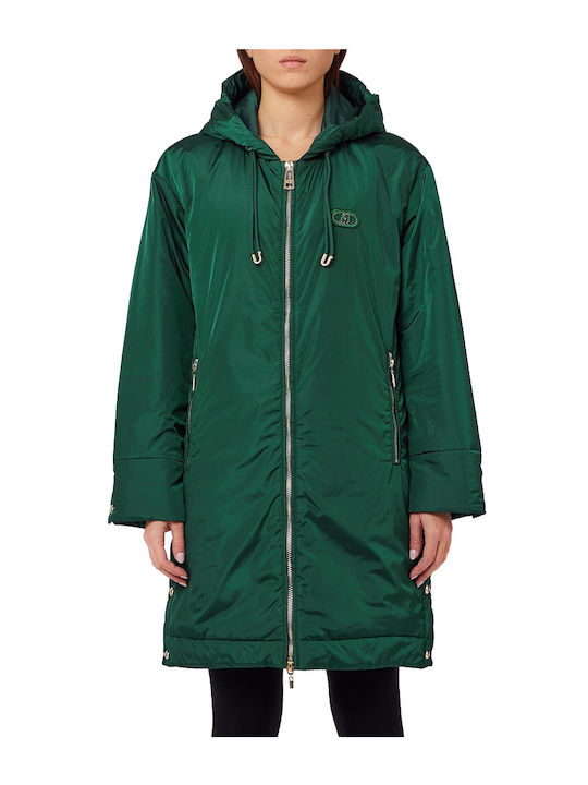 Imbottito Women's Sports Jacket Luxury Green