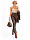 Women's Brown Leather Trousers
