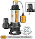 Ingco Трифазен двигател за потопяема помпа 2.93 hp с режещи механизми SPDB220068