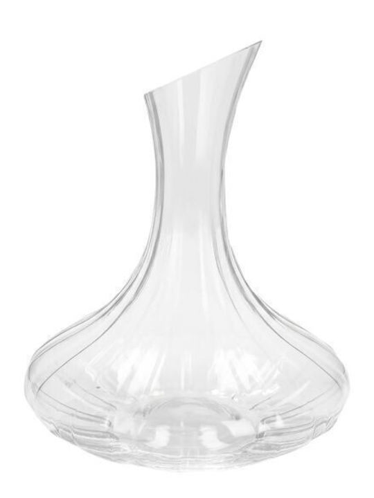 Tognana Стъклена гарафа за сервиране на вино със запушалка, Червена 1500 ml