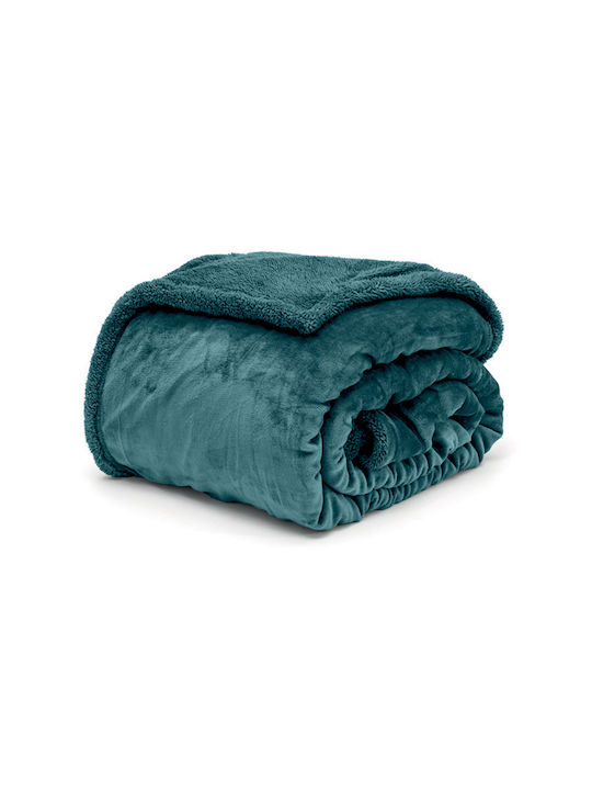 Lino Home Erba Single Sherpa Blanket 160x220cm ...