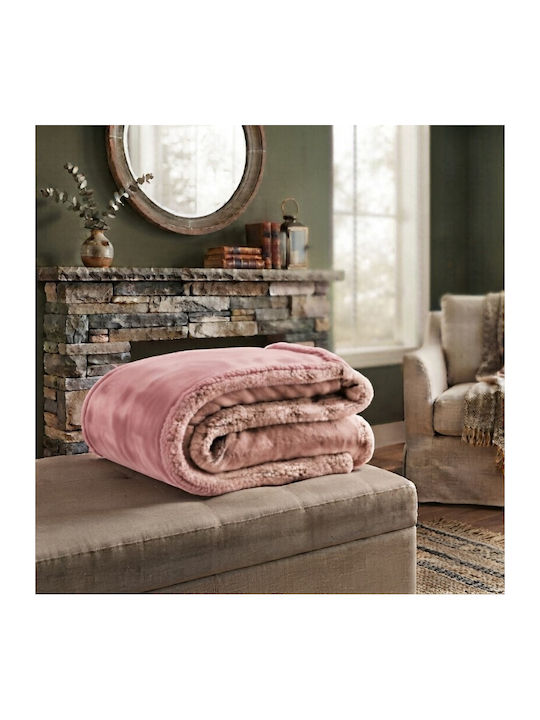 To megalo pazari Sherpa Single Blanket 150x200c...
