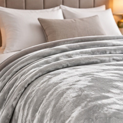 Decotelia Single 160x240cm Grey Silver Decotelia Single 160x240cm Grey Silver