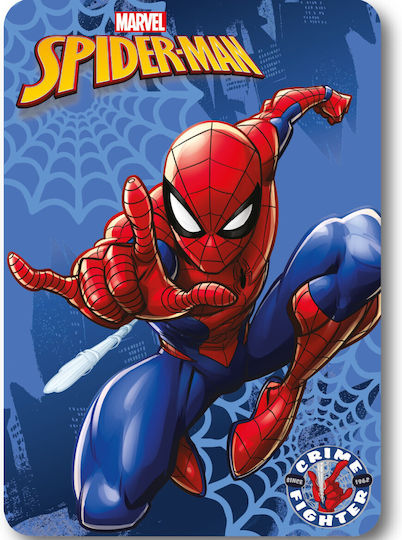 Spiderman Blue Fleece Blanket 140x100 cm