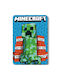 Minecraft Blue Fleece Blanket 140x100 cm