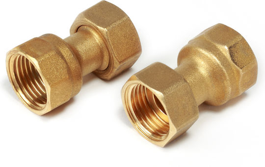 Giacomini P15fy005 Brass Fitting Set 1” Internal Thread Nut Gasket
