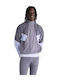 Grey Waterproof and Windproof Activewear Jacket